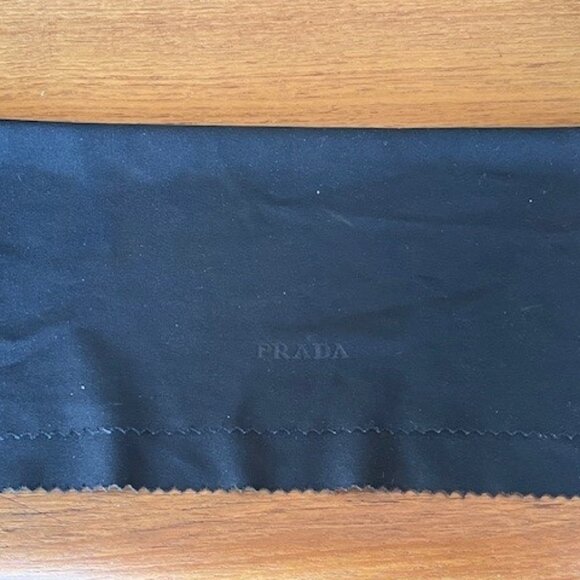 PRADA EYEGLASSES FRAMES  VPR 17G 52[]16 7O1-1O1 135 + PRADA CASE Barely Used - Picture 16 of 16